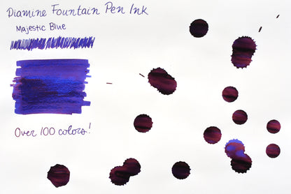 Diamine Fountain Pen Ink - Majestic Blue - 30mL