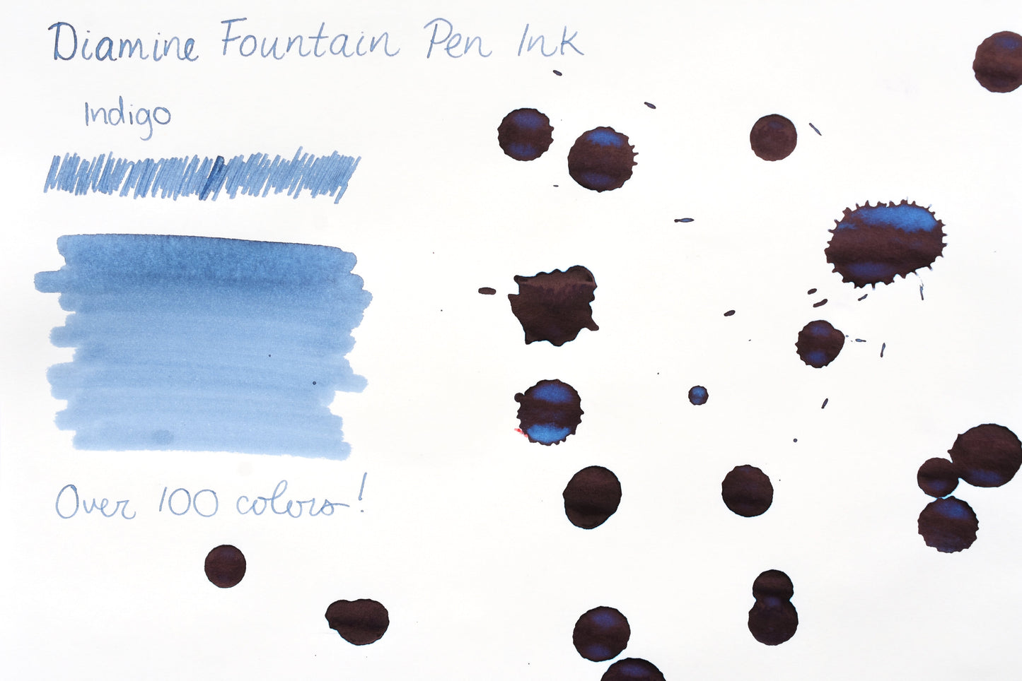 Diamine Fountain Pen Ink - Indigo - 30mL