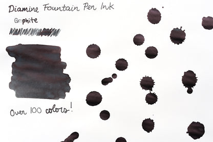 Diamine Fountain Pen Ink - Graphite - 30mL