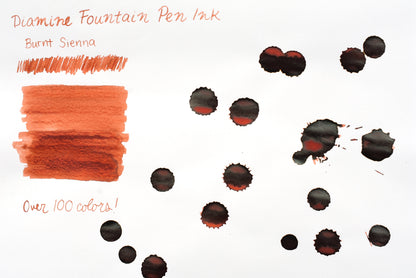 Diamine Fountain Pen Ink - Burnt Sienna - 30mL