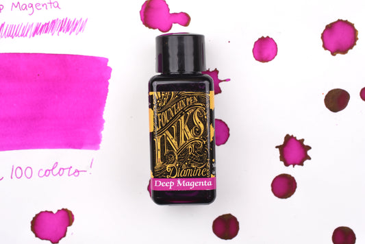 Diamine Fountain Pen Ink - Deep Magenta - 30mL
