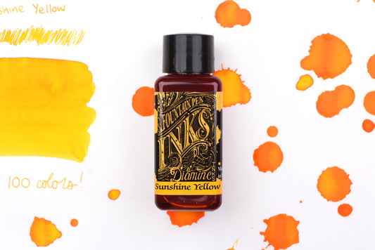 Diamine Fountain Pen Ink - Sunshine Yellow - 30mL