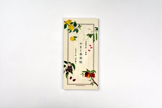 Cozyca - Shikanone - Notepad - Yamato Fruits Book - Vertical Ruled