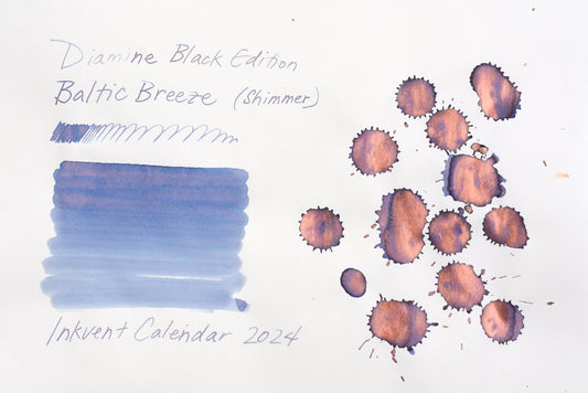 Diamine Black Edition - Shimmer - Baltic Breeze