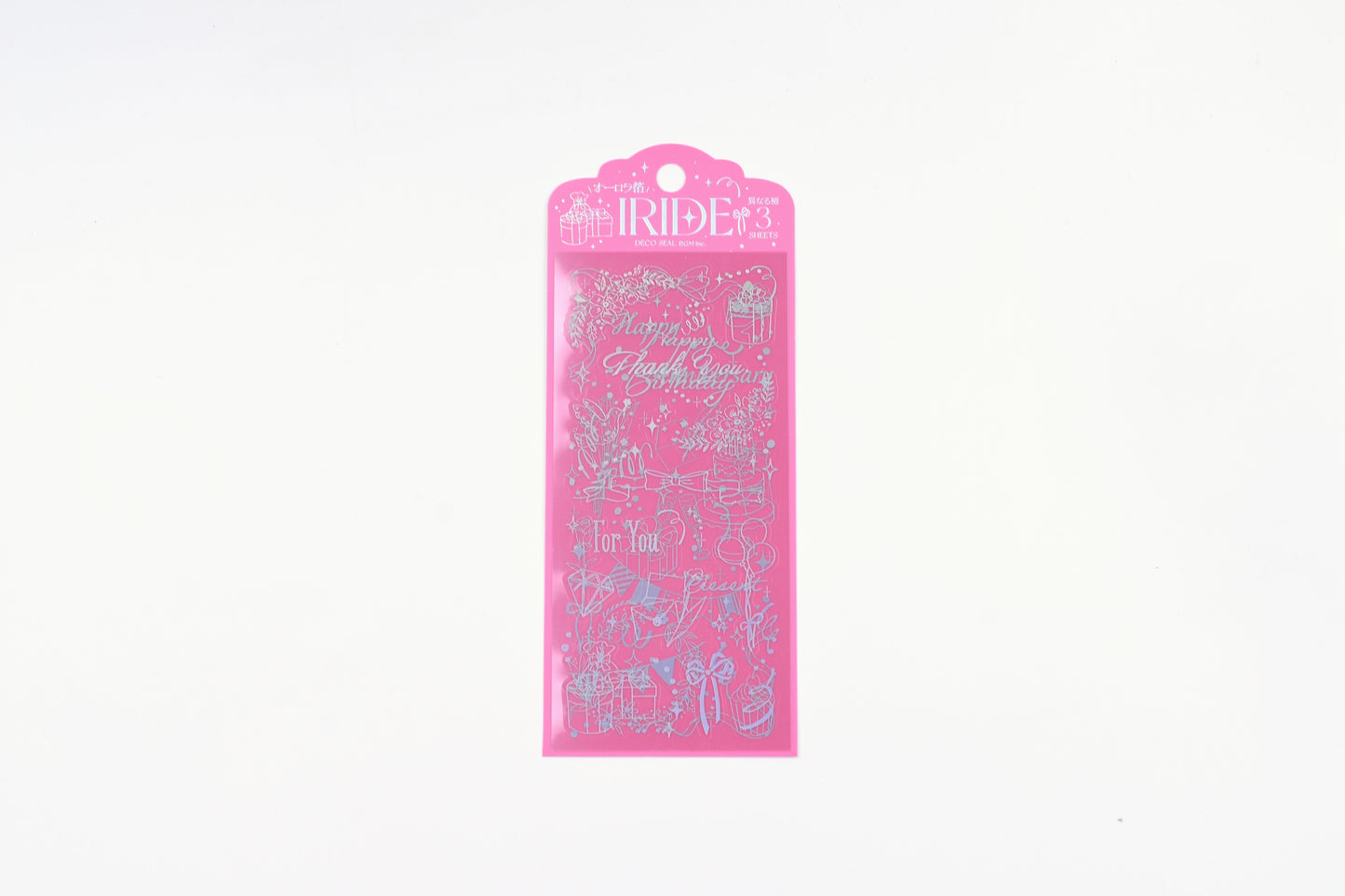 BGM - Foil Stamping Iride Sticker Sheets - Gift