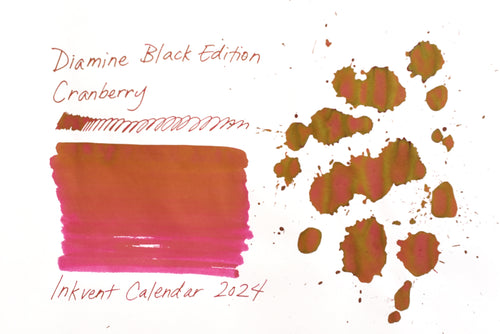 Diamine Black Edition - Standard - Cranberry