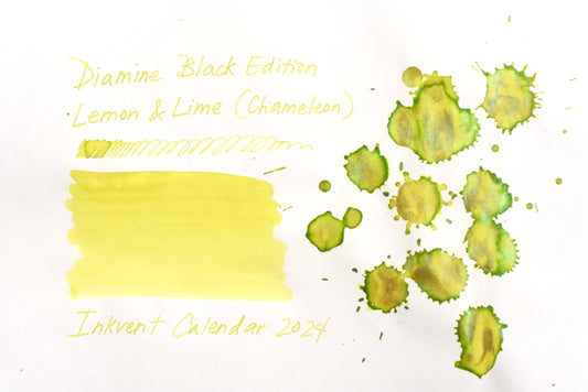 Diamine Black Edition - Chameleon - Lemon & Lime