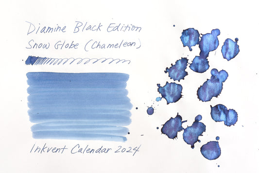 Diamine Black Edition - Chameleon - Snow Globe