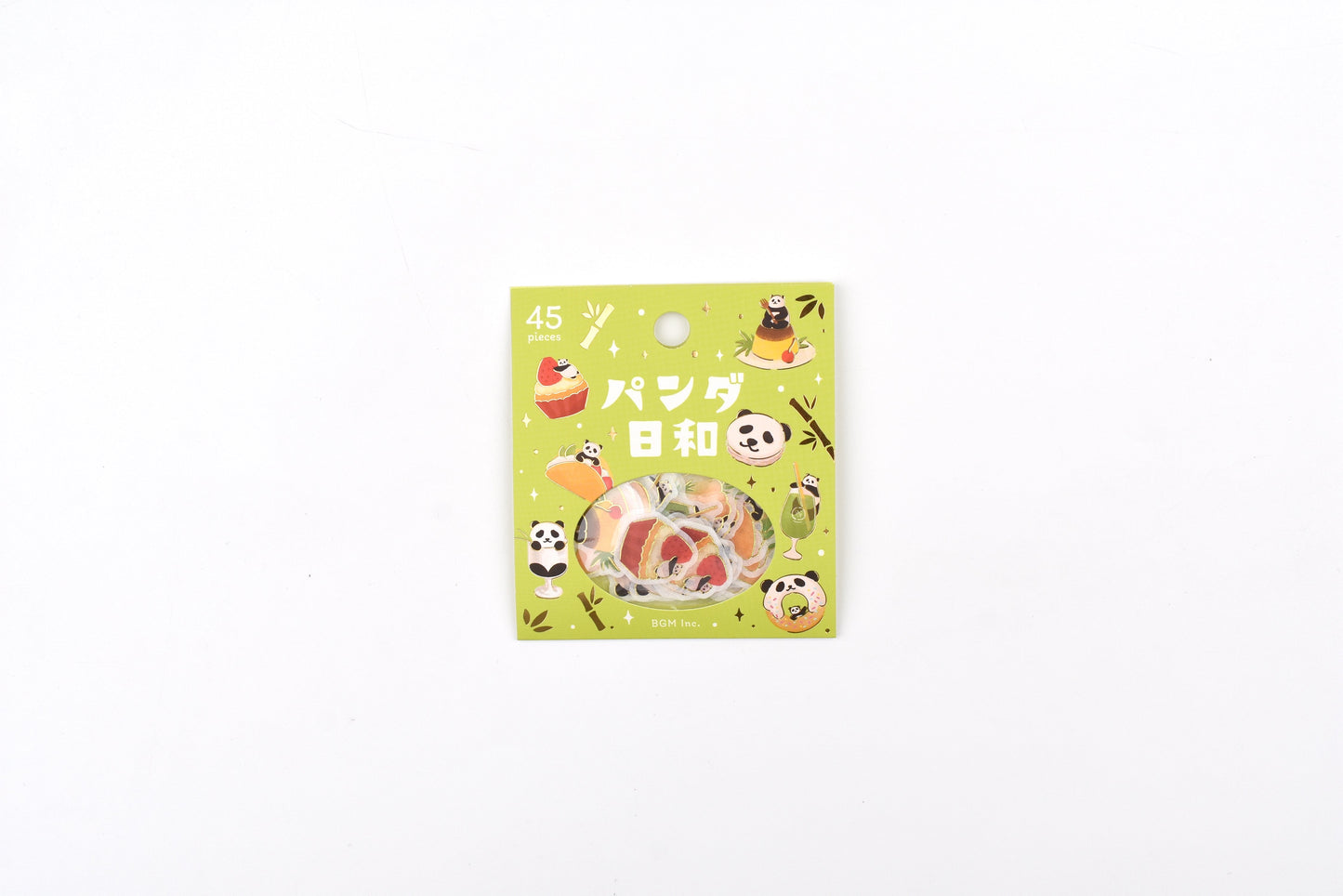BGM Flake Stickers - Foil Stamping - Panda Weather
