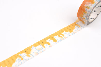 BGM Life Washi Tape - Foil Stamping - Animal Weather
