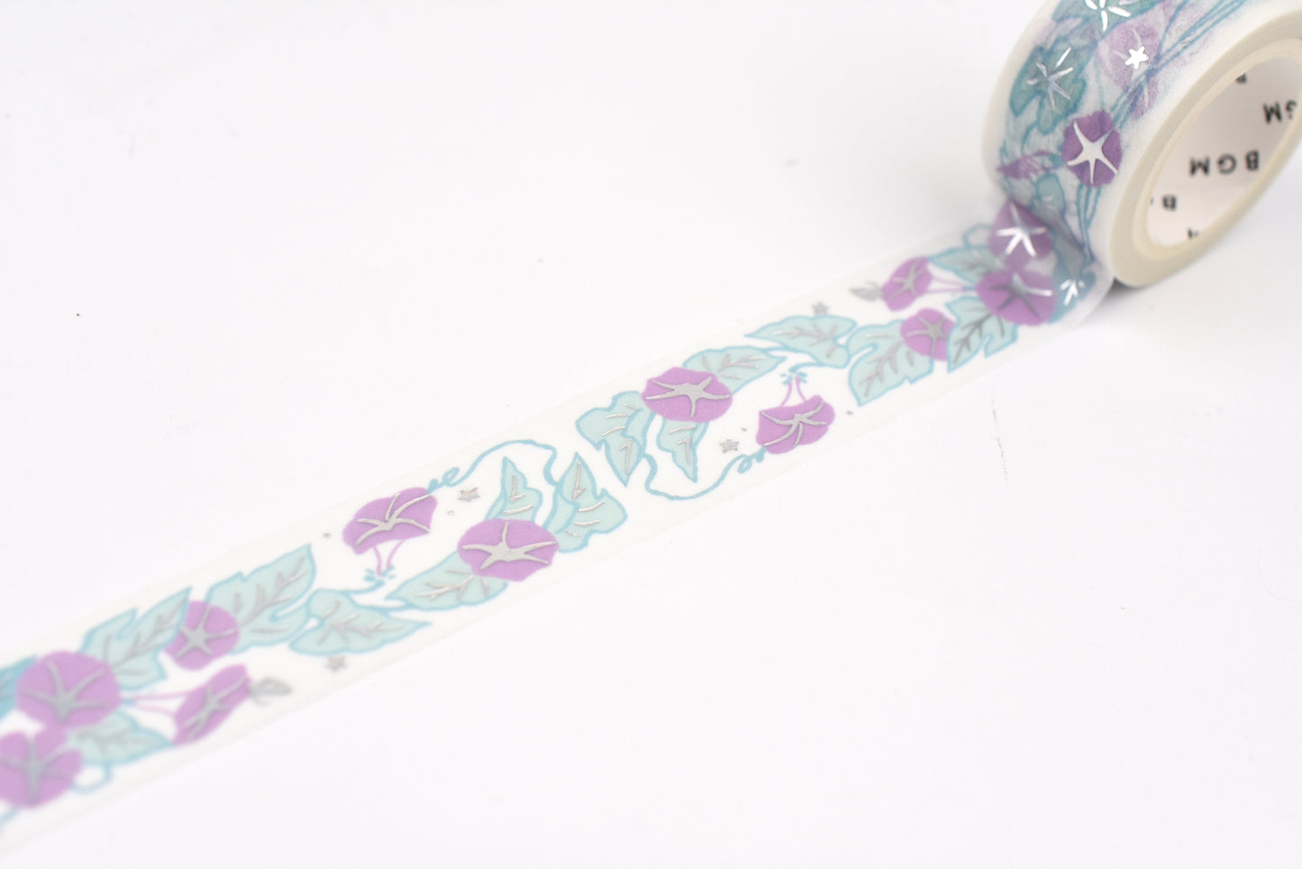 BGM Washi Tape - Foil Stamping - Kusahanafu - Morning Glory