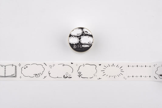 BGM Roll Sticker - Writable - Sketch