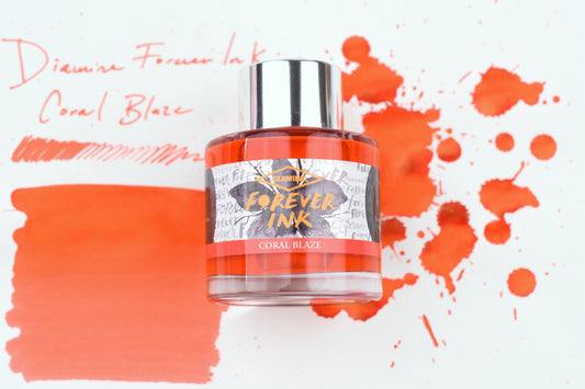 Diamine Forever Inks - Coral Blaze - 50mL