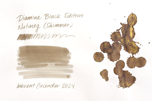 Diamine Black Edition - Shimmer - Nutmeg