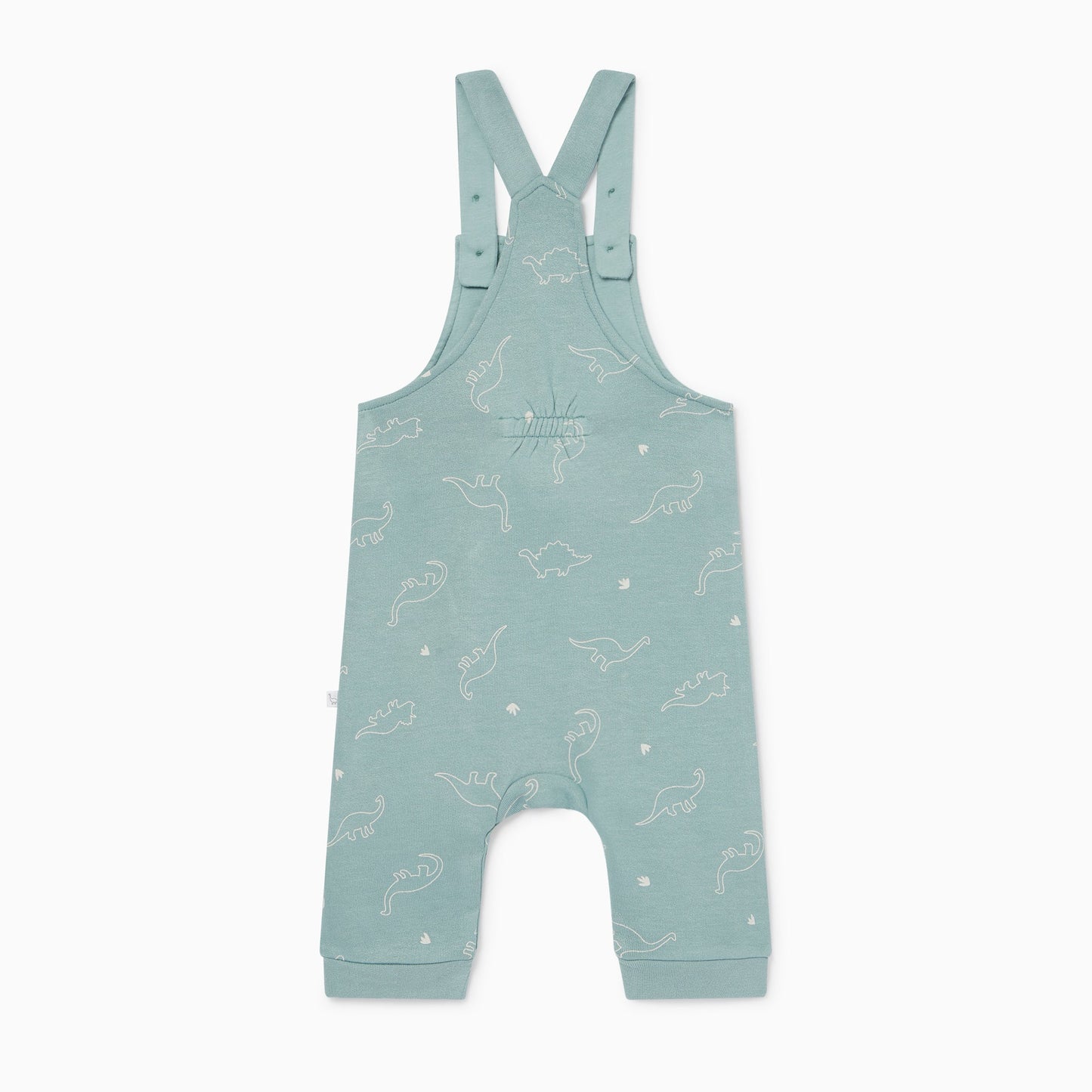 Dino Dungarees & Plain Bodysuit Outfit