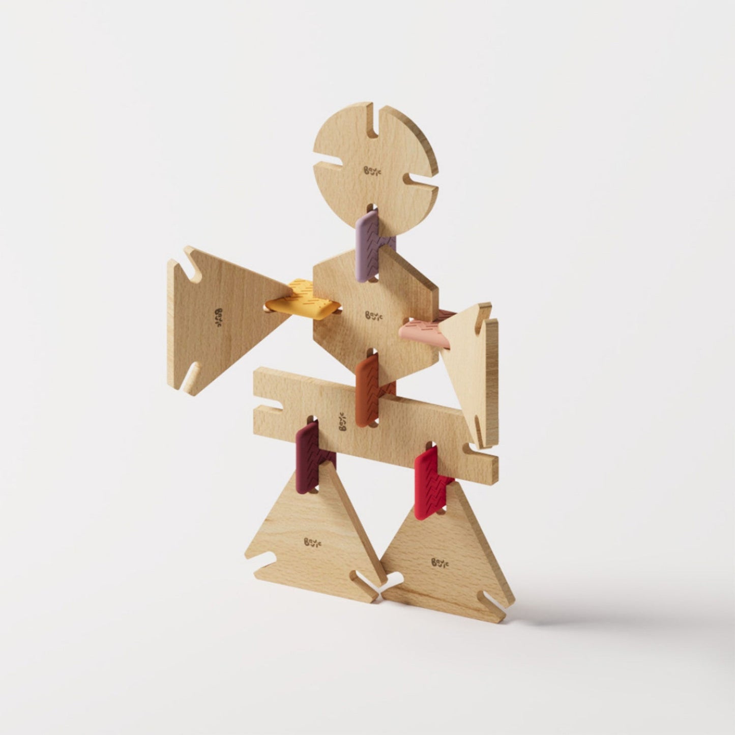 Bavvic Wooden Dreamer Set 64 pieces