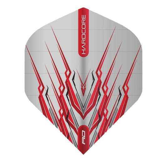 RED DRAGON - Hardcore Red Mohawk Dart Flights