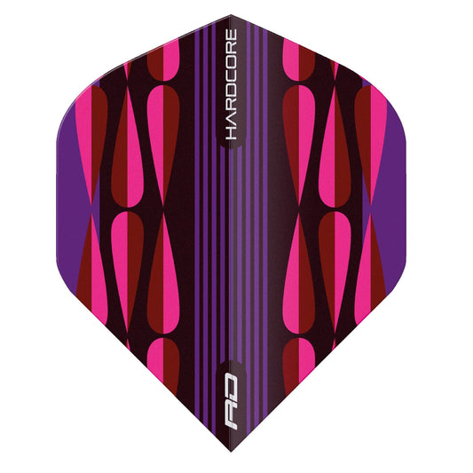 RED DRAGON - Hardcore Radical Raindrop Flights - Pink