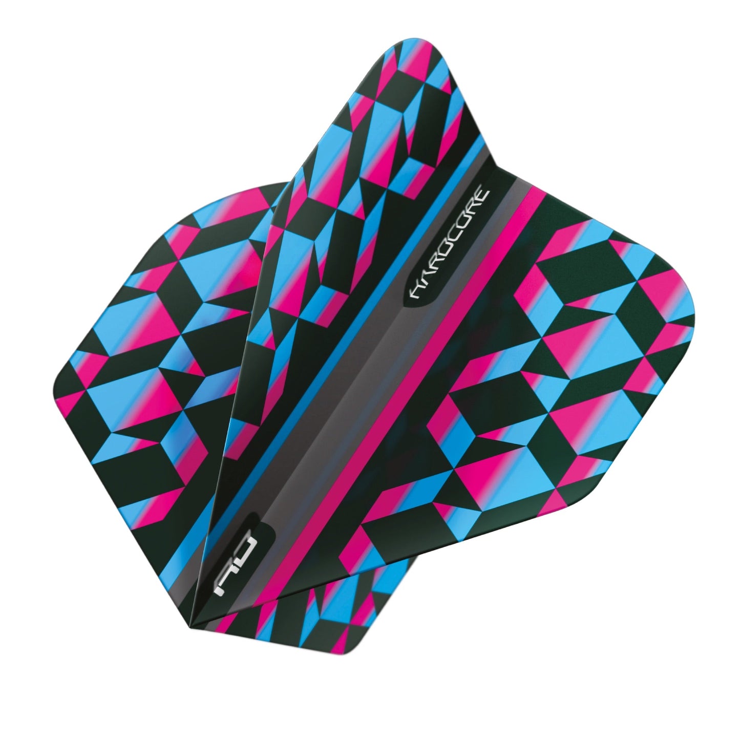RED DRAGON - Hardcore Geometric Flights - Pink and Blue