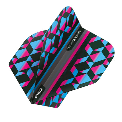RED DRAGON - Hardcore Geometric Flights - Pink and Blue