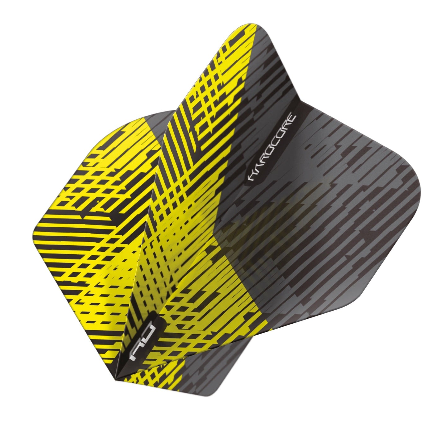 RED DRAGON - Hardcore Radical Fleck Flights - Black and Yellow