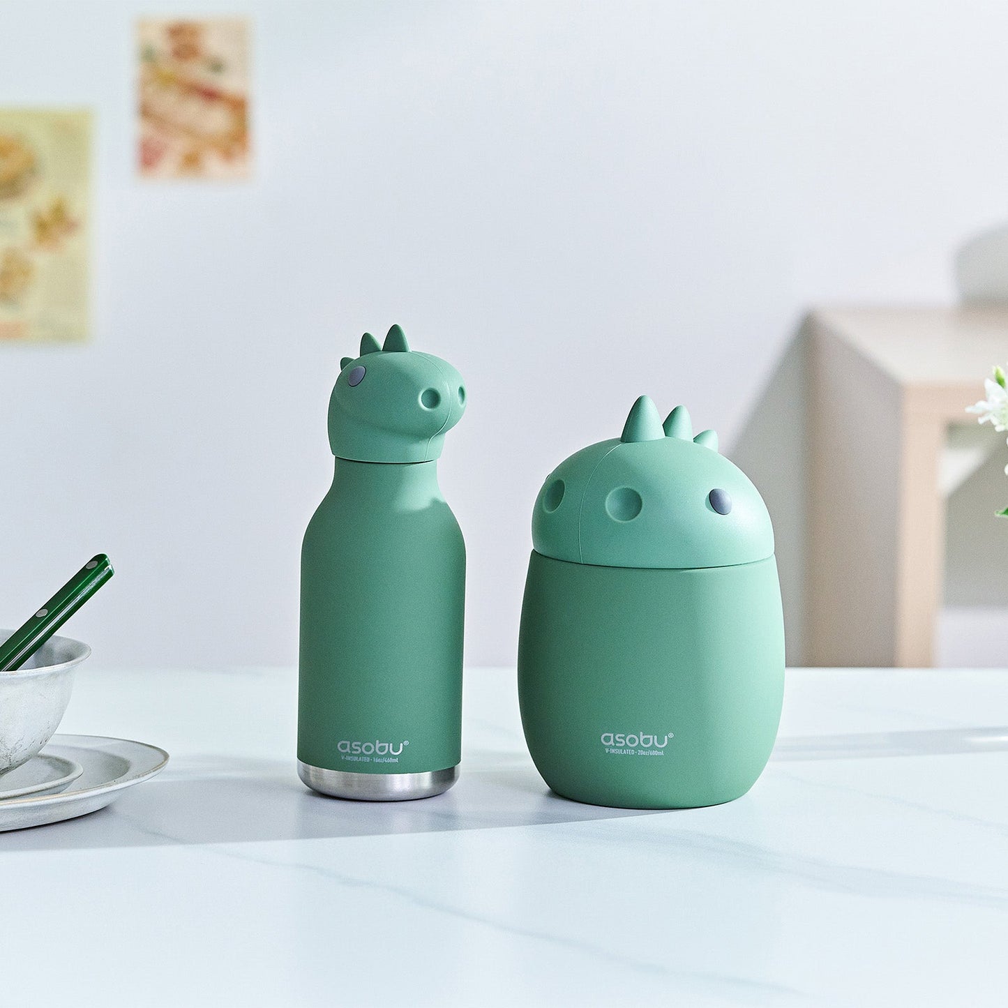 Asobu Bestie Water Bottle - Dinosaur