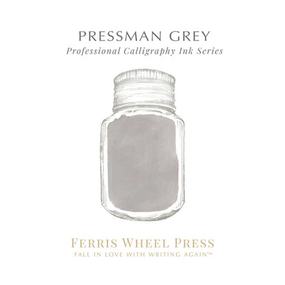 Ferris Wheel Press - Calligraphy Ink - Pressman Grey