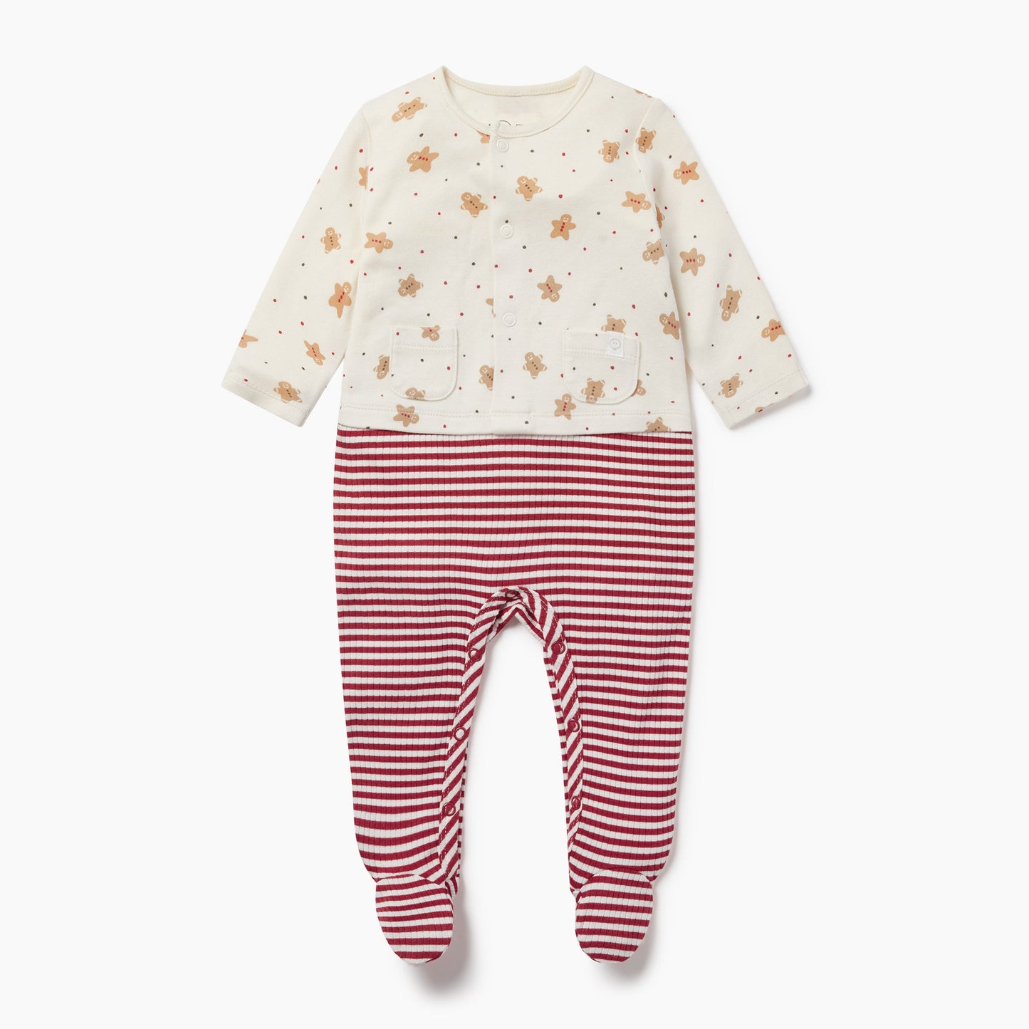 Festive Sleep & Play Jumpsuit