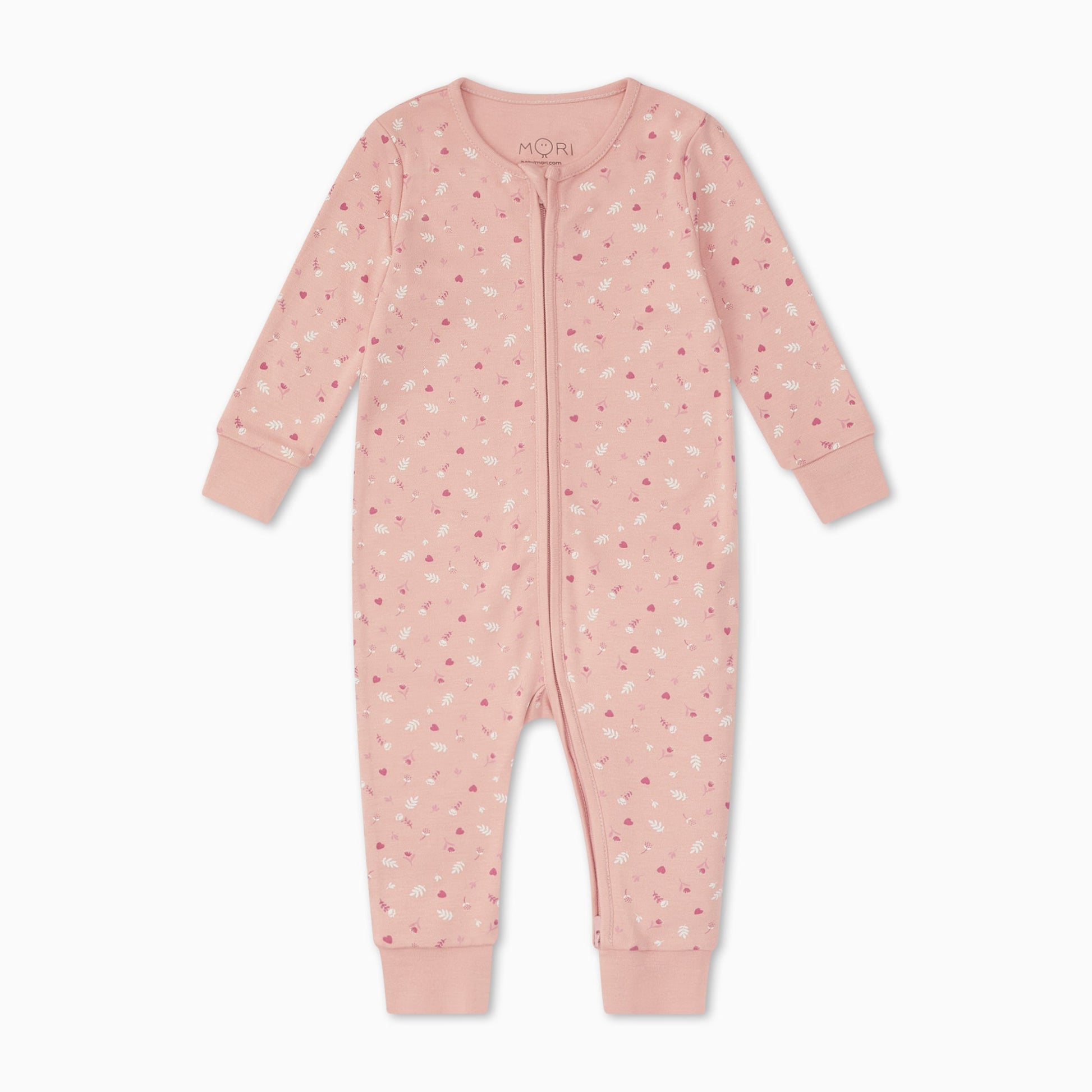 Floral Clever Zip Sleepsuit