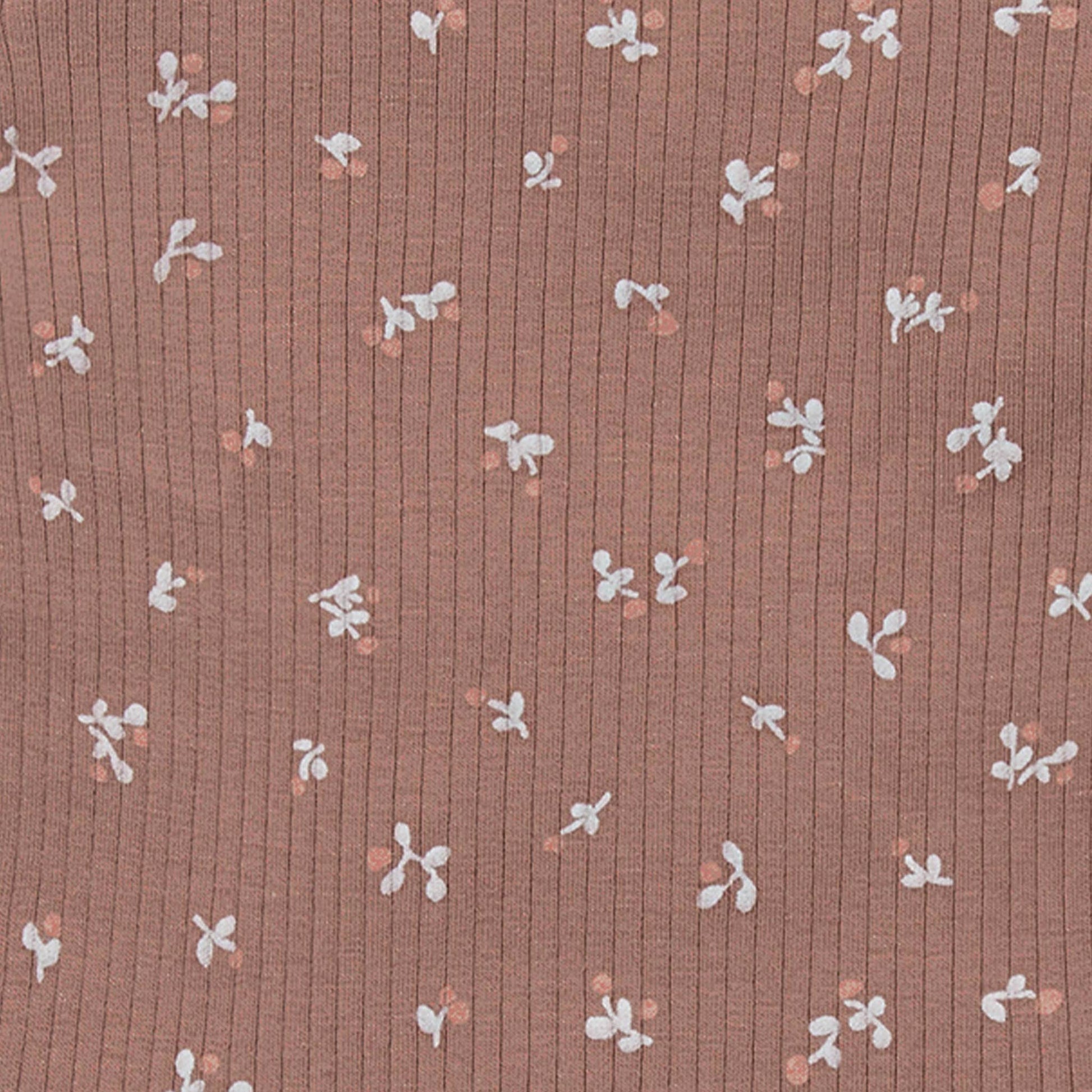 Floral Ribbed Tutu Bodysuit, Headband & Tights Outfit