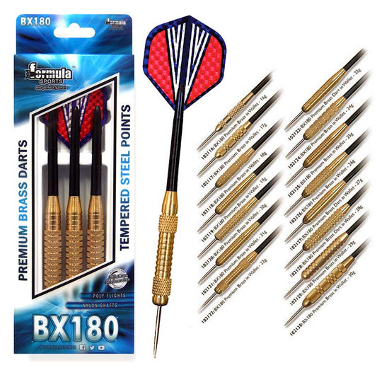 Formula BX180 Premium Brass Darts 21g