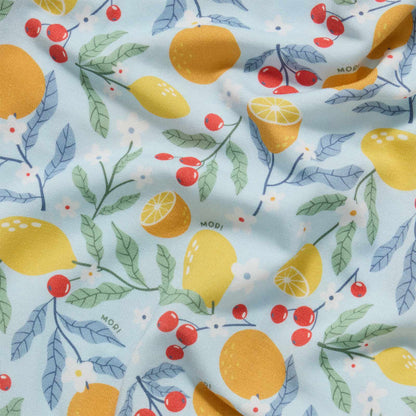 Citrus Summer Clever Zip Sleepsuit