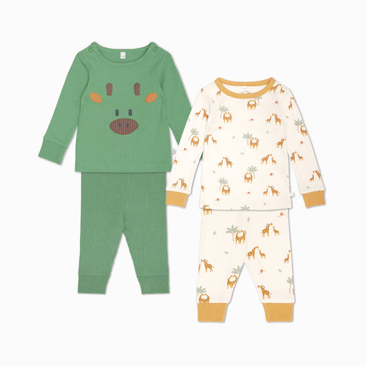 Giraffe Pyjamas 2 Pack