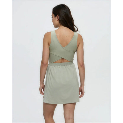 TENTREE - ASHBY DRESS | Light Moss