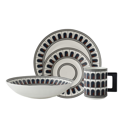 greg natale | palazzo dinner plate | navy ~ DC