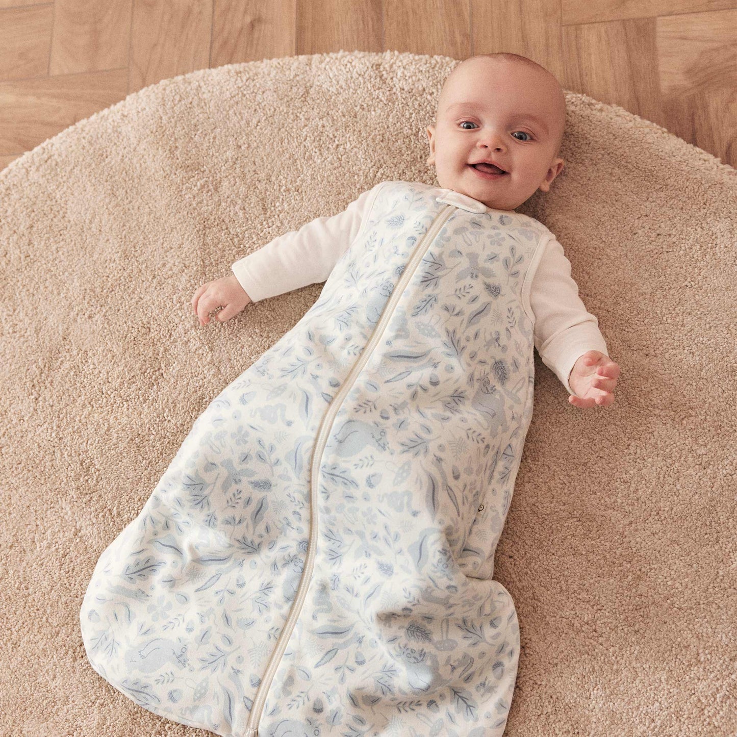 Gruffalo Dragonfly Blue & Plain Front Opening Bedtime Set 1.5 TOG