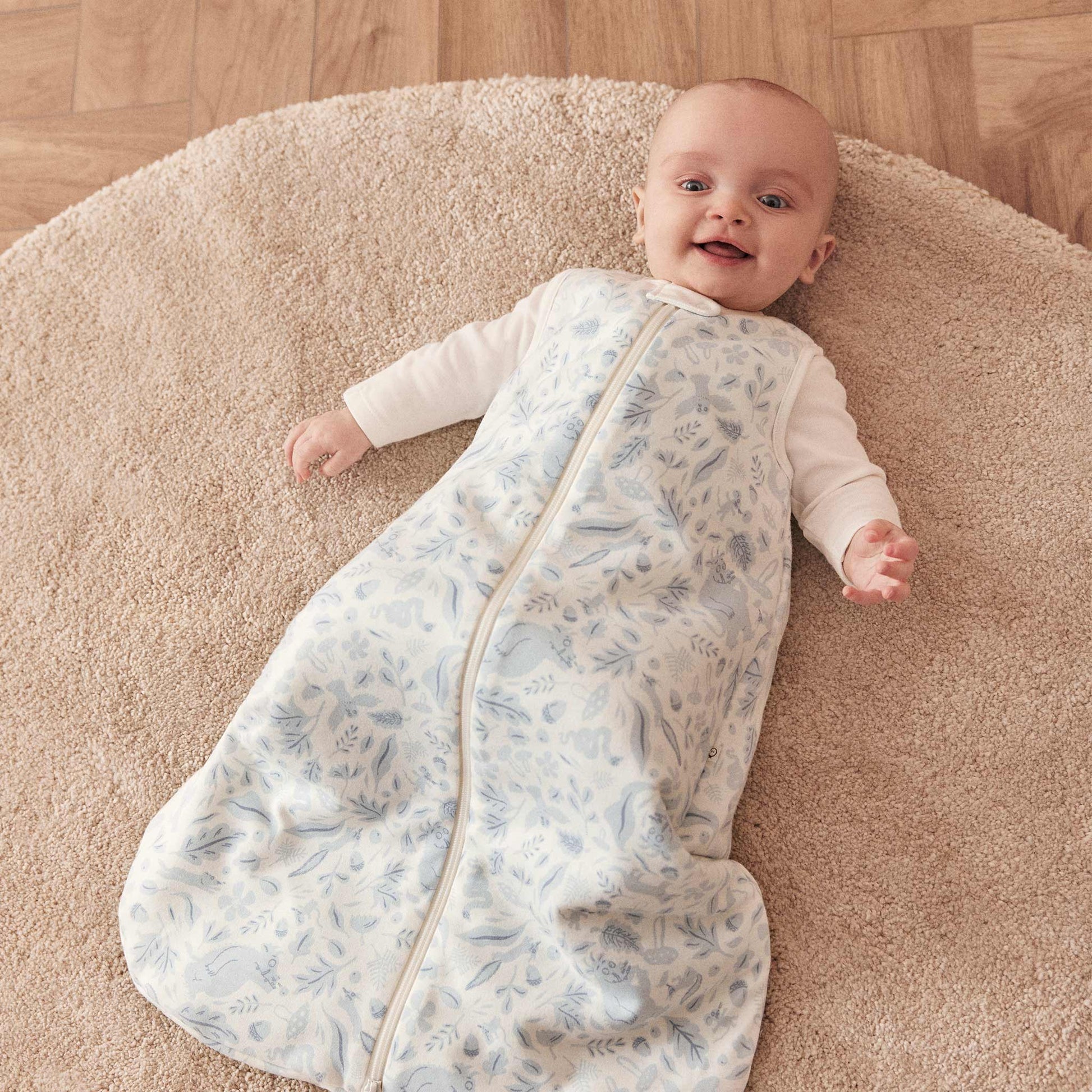Gruffalo Dragonfly Blue & Plain Front Opening Bedtime Set 1.5 TOG