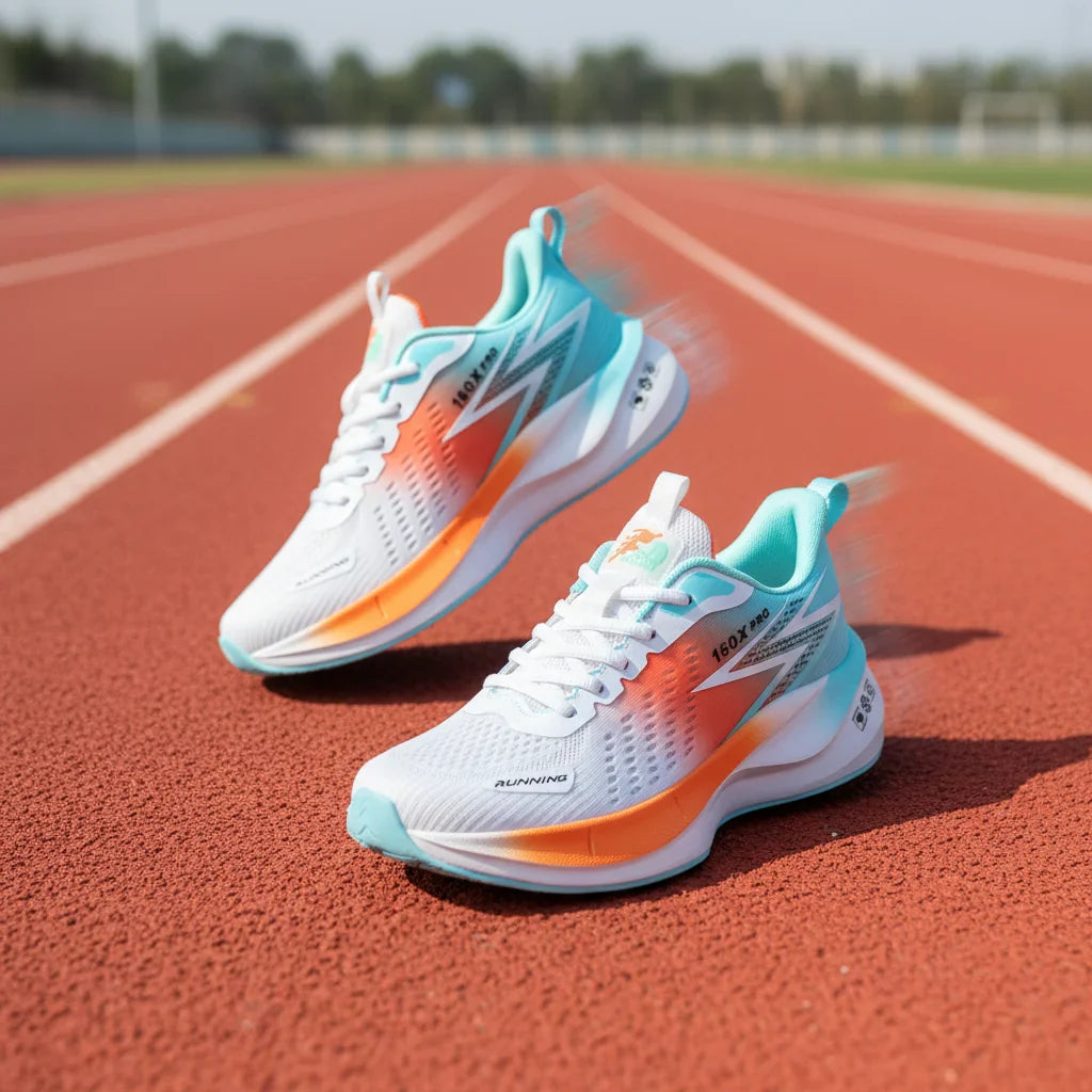 2026 NEW LEAO Large Size 48 Men's Sports Running Shoes 47 Student Body Test Shock-Absorbing Rebound Breathable EVA Outdoor