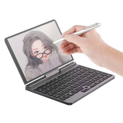 Direct Selling Mini Laptop Intel N100 up to 3.4Ghz Portable Ultra Thin Laptop 8 Inch Win11 Pro Brand New Notebook Computer