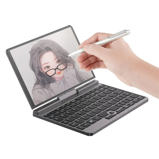 Direct Selling Mini Laptop Intel N100 up to 3.4Ghz Portable Ultra Thin Laptop 8 Inch Win11 Pro Brand New Notebook Computer