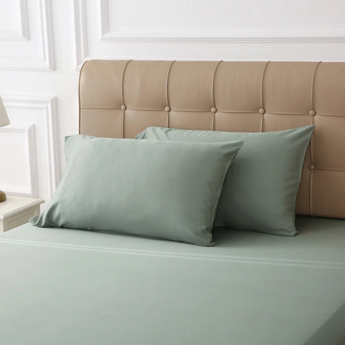100% Organic Bamboo Duvet Cover Set Envelope Sateen Weave 400TC Oeko-Tex Certified