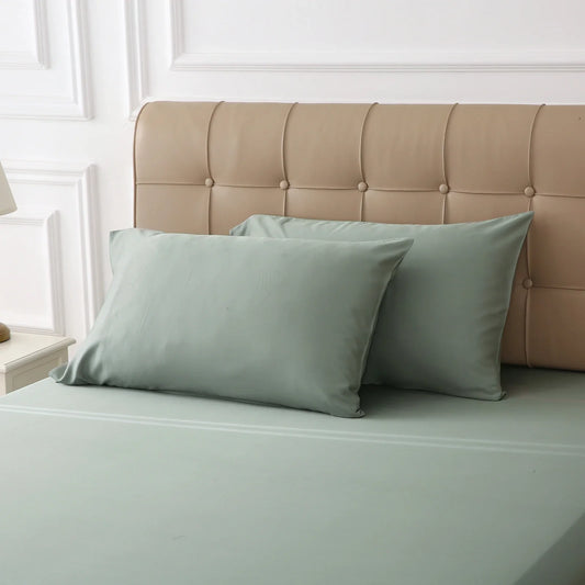 100% Organic Bamboo Duvet Cover Set Envelope Sateen Weave 400TC Oeko-Tex Certified