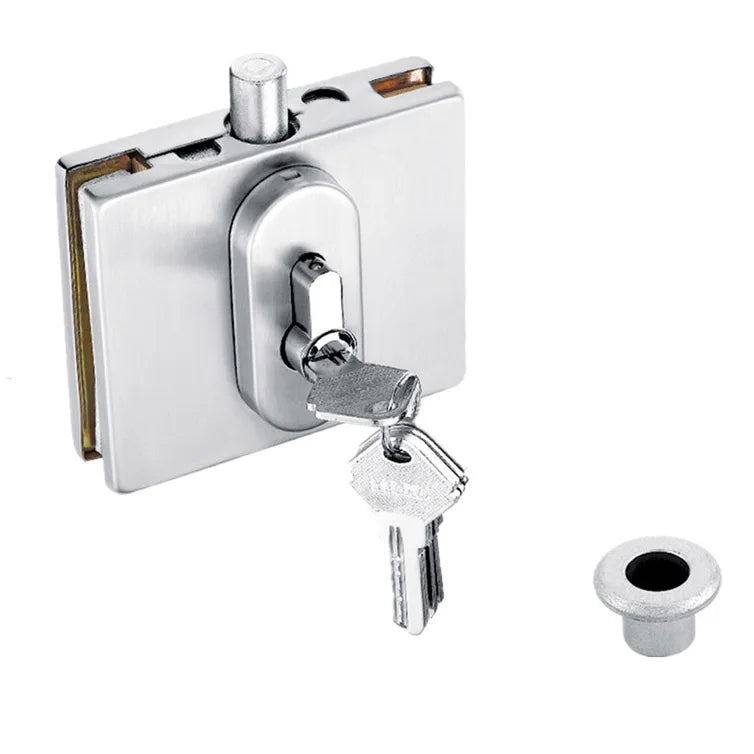 Condibe Stainless Steel Cover Glass Door Lock