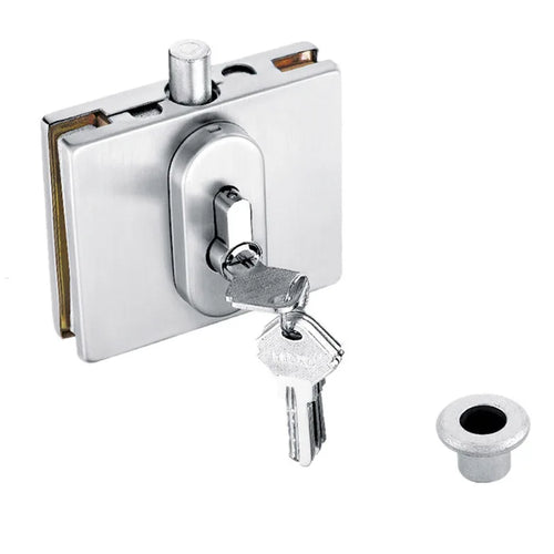 Condibe Stainless Steel Cover Glass Door Lock