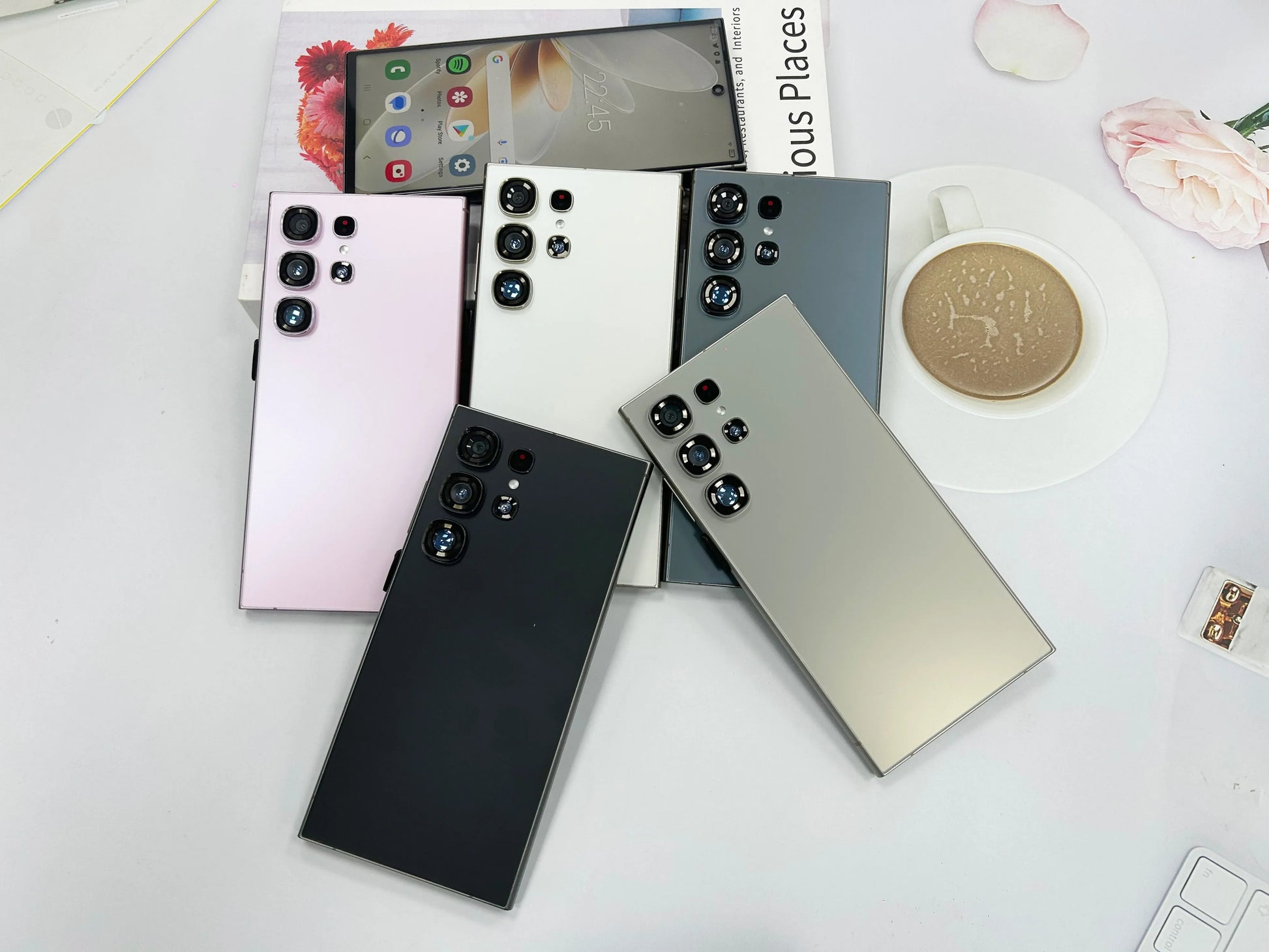 Dual SIM Mobile Phone 2025 S25 ULTRA Original Phones Smartphones Cellphone HD Screen Resolution Smartphone