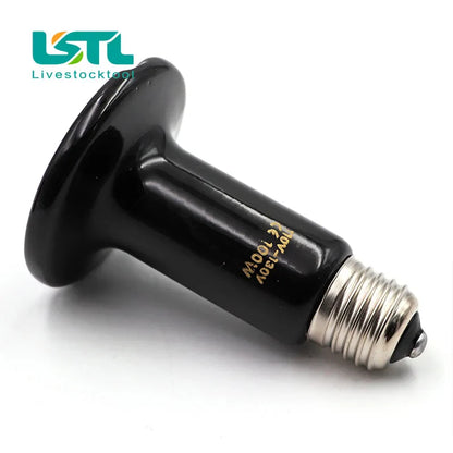 2 Pcs Pet Reptile Heating Bulb Infrared Ceramic Emitter Heat Lamps Pet Brooder Reptile Lamp 220V-240V