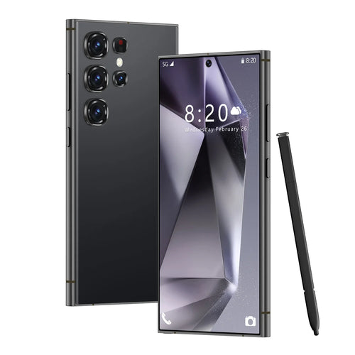 Dual SIM Mobile Phone 2025 S25 ULTRA Original Phones Smartphones Cellphone HD Screen Resolution Smartphone