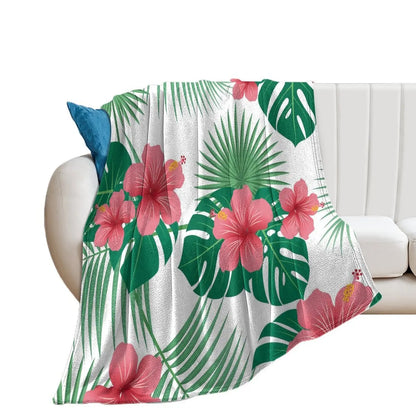 1MOQ Custom Print Sublimation Blankets Fiji Samoa Polynesian Tribal Winter Fleece Blanket Micro Plush Family Blanket for Kids
