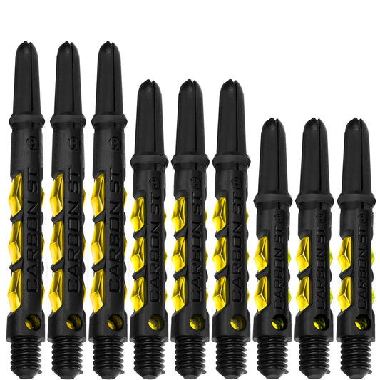HARROWS - CARBON ST - Ring Lock Shafts - YELLOW