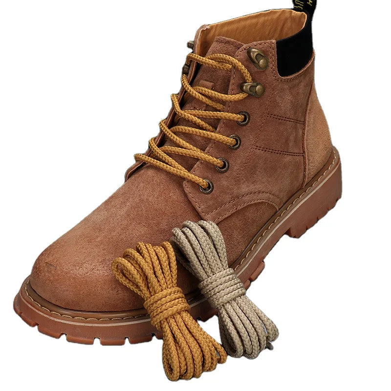 4mm Round Shoe Laces High Quality Round Shoelaces Boot Sneaker Shoestring Strong Braided Rope Shoelaces for Winter Shoes